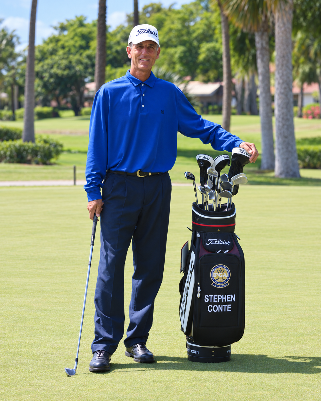 Stephen Conte, PGA teaching professional at Conte’s Palm Aire Golf Academy
