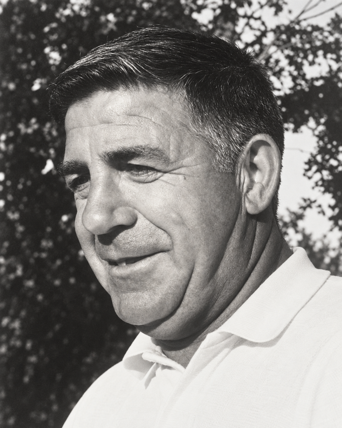 Restored vintage portrait of John Conte